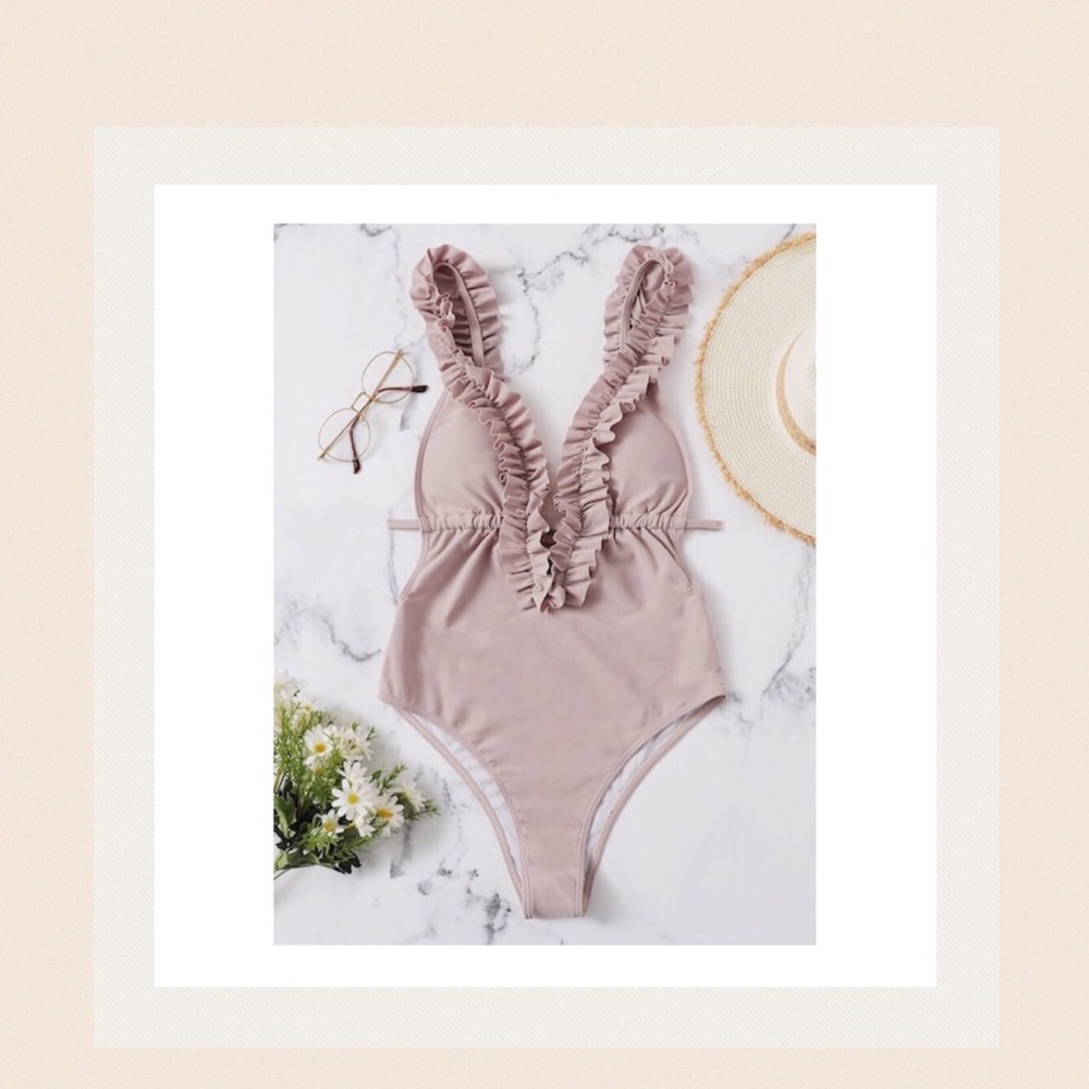 CHARLOTTE Ruffle One Piece Swimsuit - Picture 5 of 5